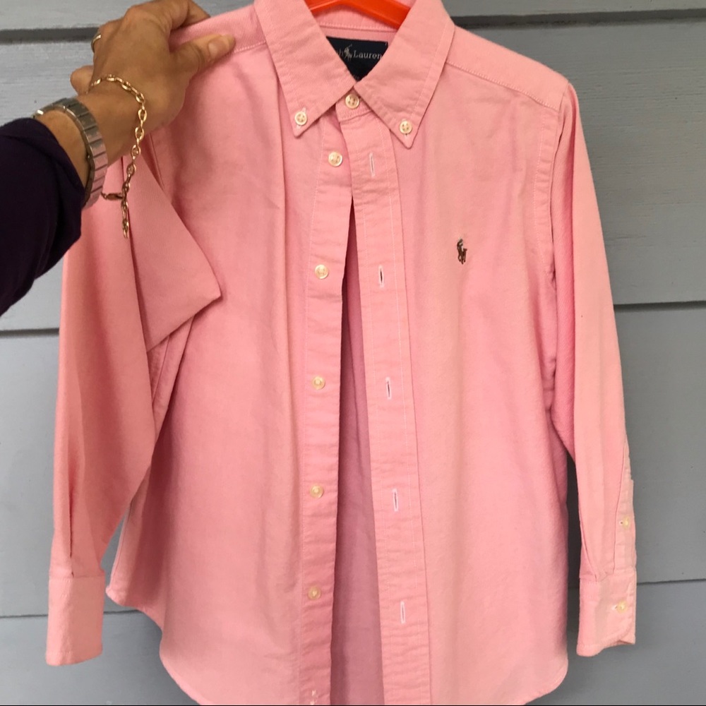 Polo Ralph Lauren button down shirt (size 8)